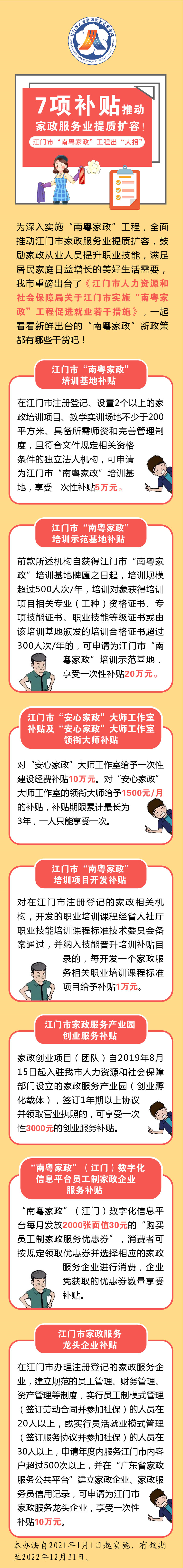 附件5：《江门市人力资源和社会保障局关于江门市实施“南粤家政”工程促进就业若干措施》政策图解.jpg