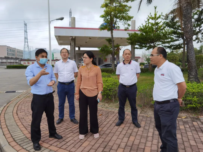 市公路事务中心党组书记朱运梅率队赴台山调研