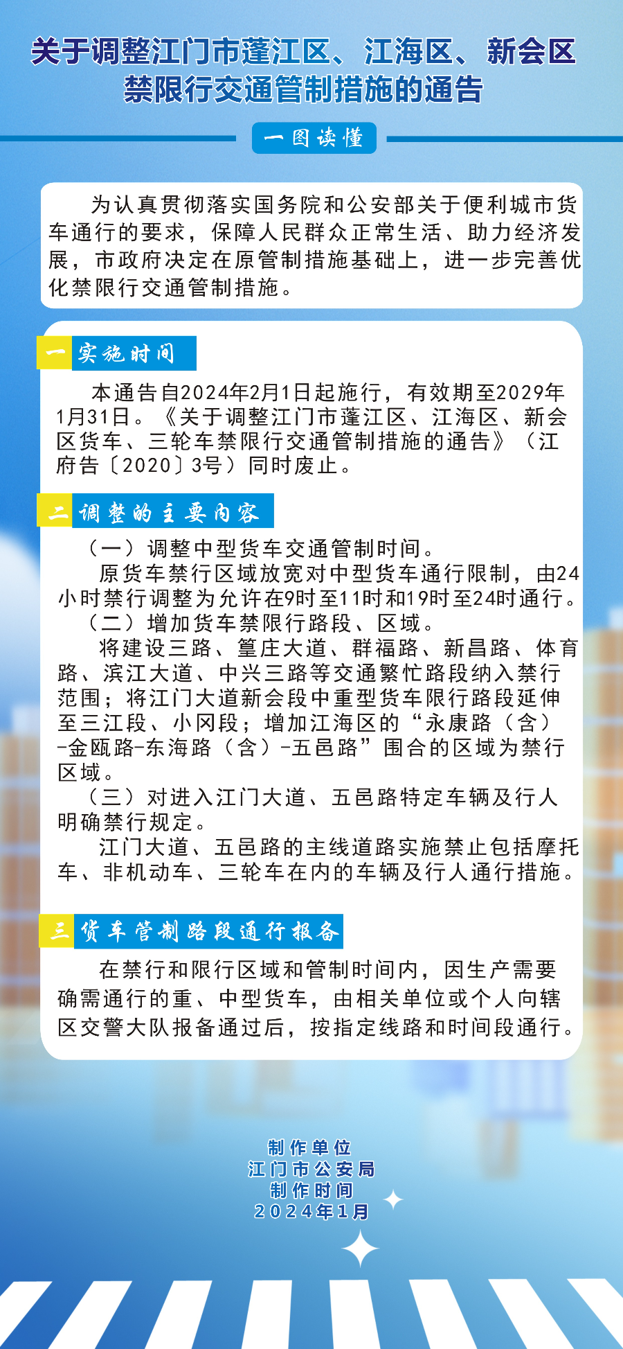 图解：江门市人民政府关于调整江门市蓬江区、江海区、新会区禁限行交通管制措施的通告.png