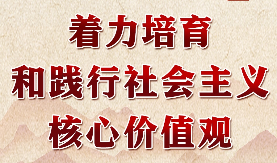 学习进行时丨领悟习近平文化思想系列之三：着力培育和践行社会主义核心价值观